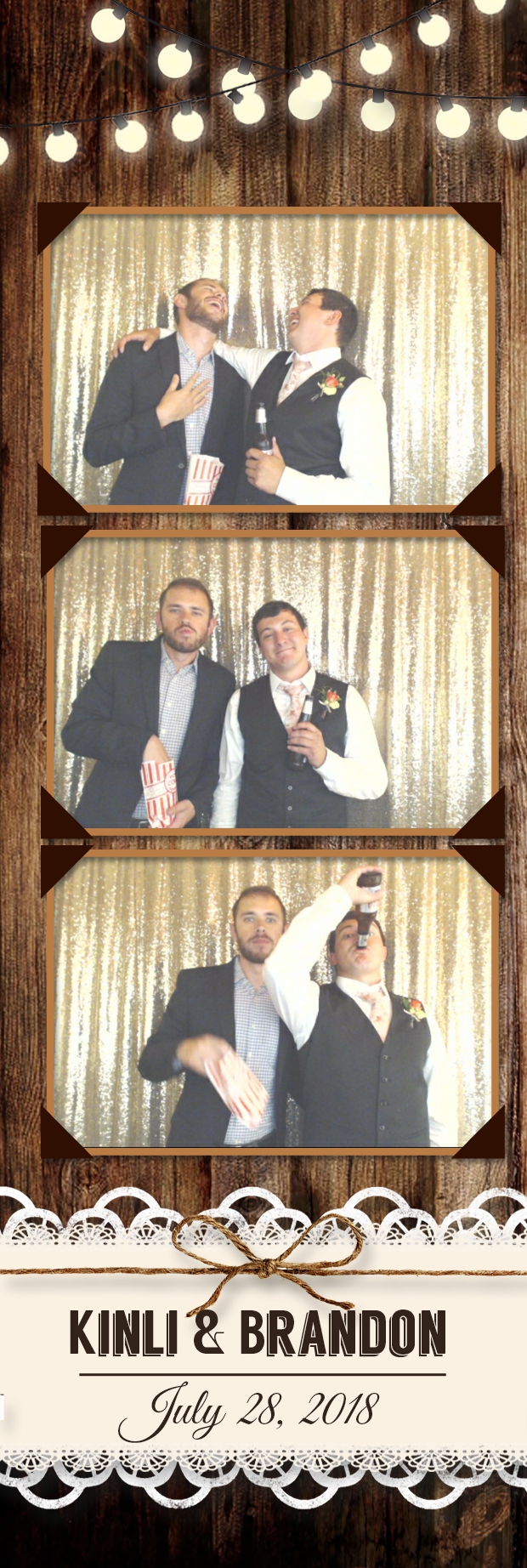 Kinli and Brandon's Wedding | View more photos from the event at gallery.photoboothbillings.com/u/PhotoBoothBillings/Kinli-and-Brandons-Wedding